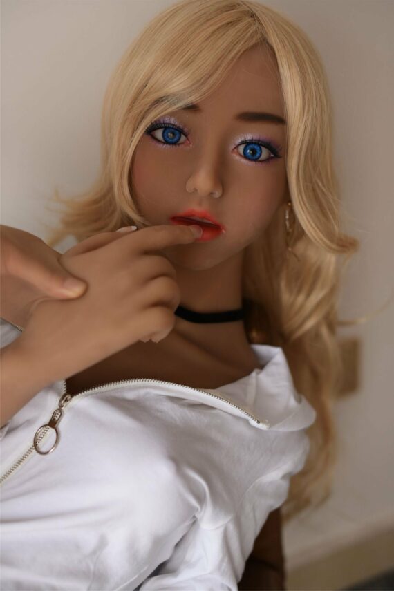 Mina - Small Breast Blonde Sex Doll - 150cm/4ft11