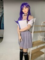 Beatrice - Purple Hair Real Adult Sexdoll - 158cm/5ft2