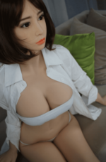 Jaiden - Black Short Hair Pretty Sex Doll - 165cm/5ft5