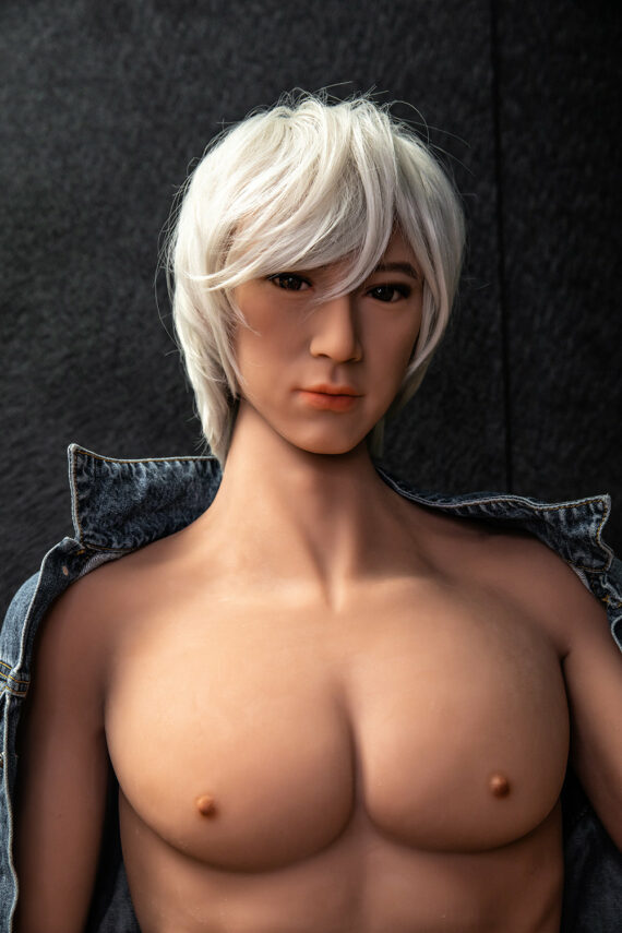 Ethan - Male White Hair Sex Doll - 170cm/5ft7