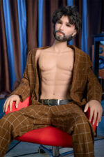 Arnold - Abdominal Muscles Man Sex Doll with Silicone Head - 168cm/5ft6