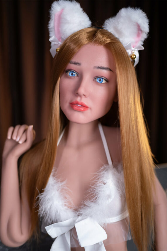 Aliza - Bunny Ears Girl Sex Doll with Silicone Head - 157cm/5ft2