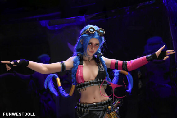 Jinx - League of Legends LOL Sex Doll - 159cm/5ft3