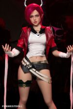 Vi - League of Legends Anime Sex Doll - 157cm/5ft2