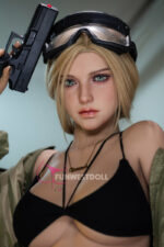 Aya Brea - Parasite Eve Blonde Life Size Celebrity Sex Doll - 162cm/5ft3