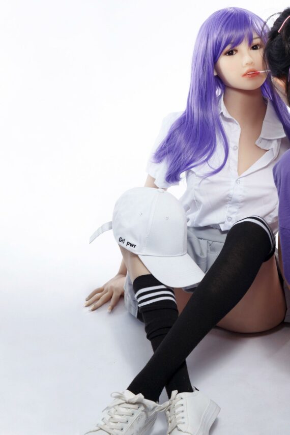 Beatrice - Purple Hair Real Adult Sexdoll - 158cm/5ft2