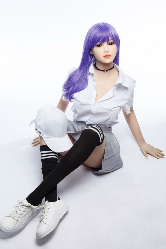 Beatrice - Purple Hair Real Adult Sexdoll - 158cm/5ft2