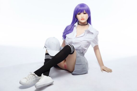 Beatrice - Purple Hair Real Adult Sexdoll - 158cm/5ft2