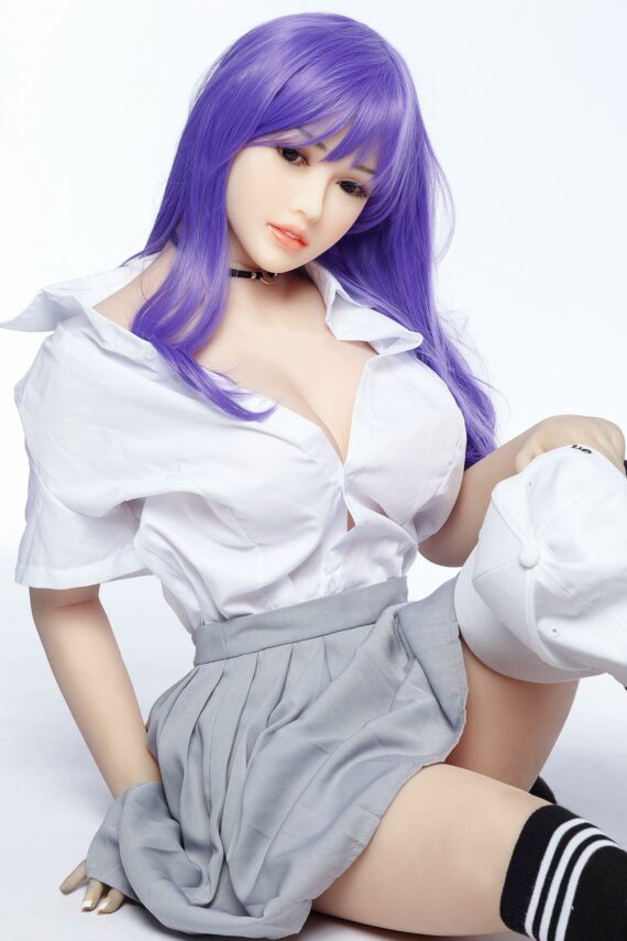 Beatrice - Purple Hair Real Adult Sexdoll - 158cm/5ft2