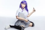 Beatrice - Purple Hair Real Adult Sexdoll - 158cm/5ft2