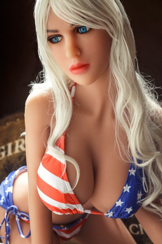 Amina - White Hair Realistic Sex Doll - 158cm/5ft2