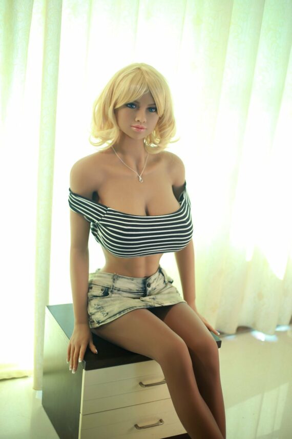 Charlize -Short Blonde Hair Mature Sex Doll - 165cm/5ft5