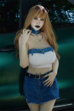 Yaquelin - F-cup 2024 Special Blue Makeup Sex Doll - 165cm/5ft5