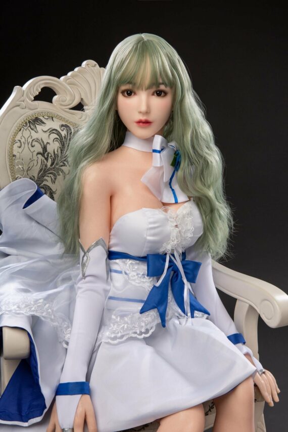 Hikari - Green Hair Full Silicone Sex Doll - 165cm/5ft5