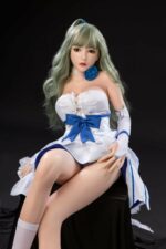 Hikari - Green Hair Full Silicone Sex Doll - 165cm/5ft5