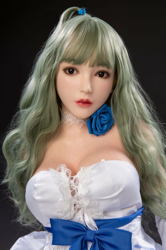 Hikari - Green Hair Full Silicone Sex Doll - 165cm/5ft5