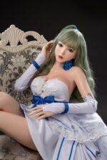 Hikari - Green Hair Full Silicone Sex Doll - 165cm/5ft5