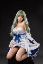 Hikari - Green Hair Full Silicone Sex Doll - 165cm/5ft5