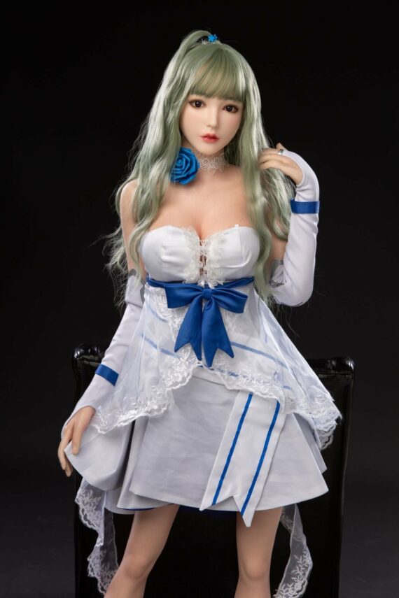 Hikari - Green Hair Full Silicone Sex Doll - 165cm/5ft5