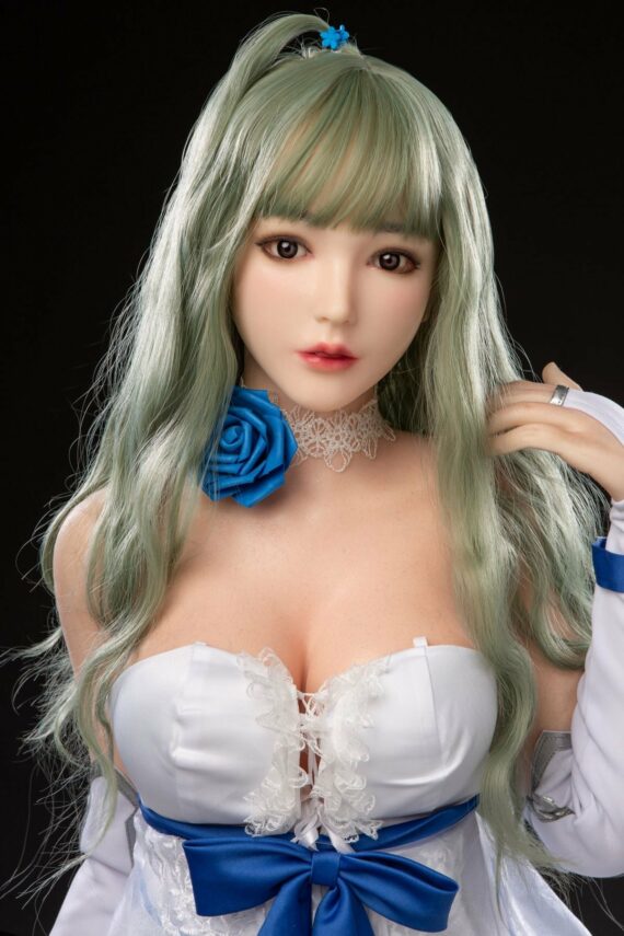 Hikari - Green Hair Full Silicone Sex Doll - 165cm/5ft5