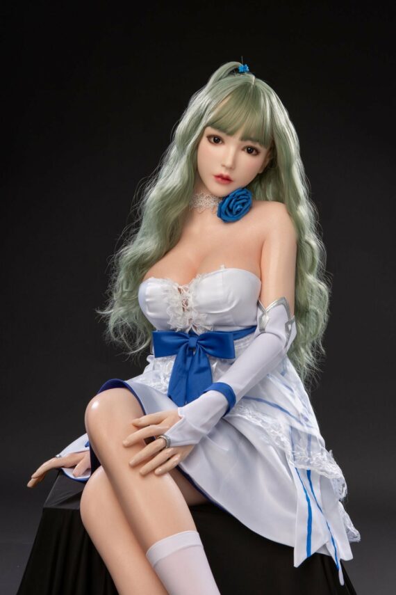 Hikari - Green Hair Full Silicone Sex Doll - 165cm/5ft5