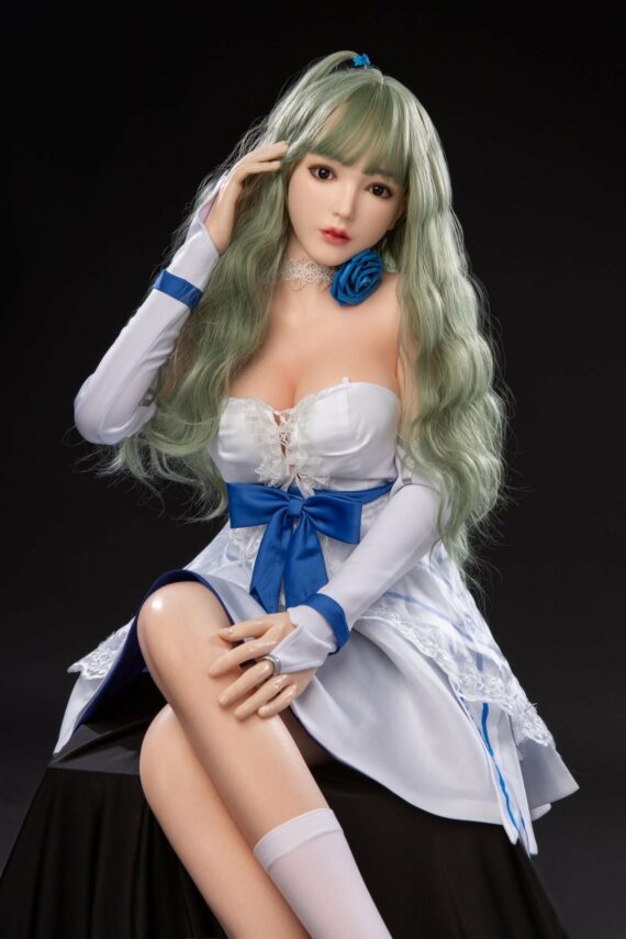 Hikari - Green Hair Full Silicone Sex Doll - 165cm/5ft5