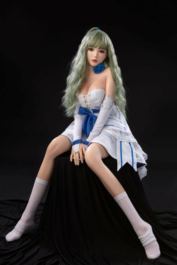 Hikari - Green Hair Full Silicone Sex Doll - 165cm/5ft5