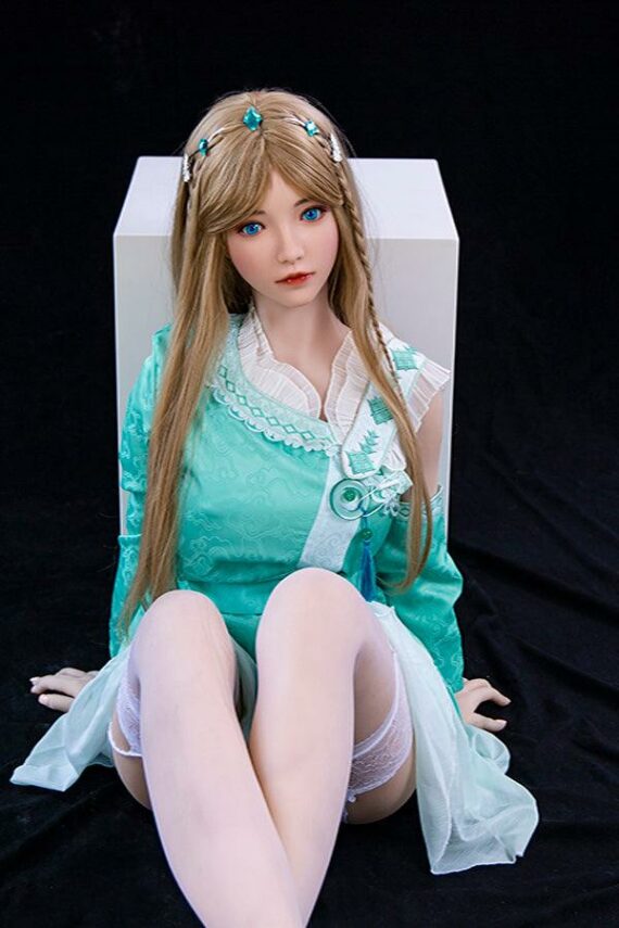 Bingbing - Lifelike Asian Silicone Head Sex Doll - 158cm/5ft2