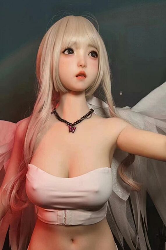 Harigae - Lovely Big Boobs Silicone Head Sex Doll - 158cm/5ft2