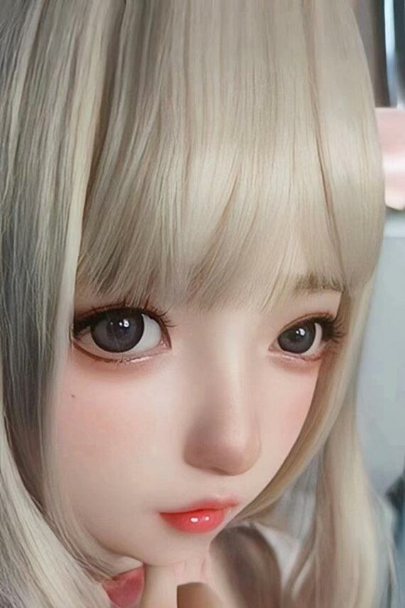 Harigae - Lovely Big Boobs Silicone Head Sex Doll - 158cm/5ft2