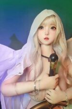 Harigae - Lovely Big Boobs Silicone Head Sex Doll - 158cm/5ft2