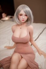 Mcgarvey - New Big Breast Milf Silicone Head Sex Doll - 166cm/5ft5