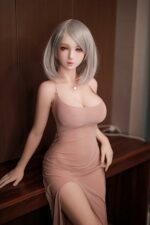 Mcgarvey - New Big Breast Milf Silicone Head Sex Doll - 166cm/5ft5