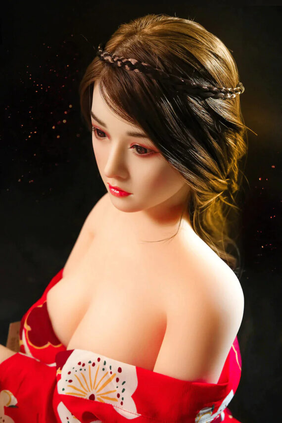 Haia - Japanese Sex Doll Silicone Head - 165cm/5ft5