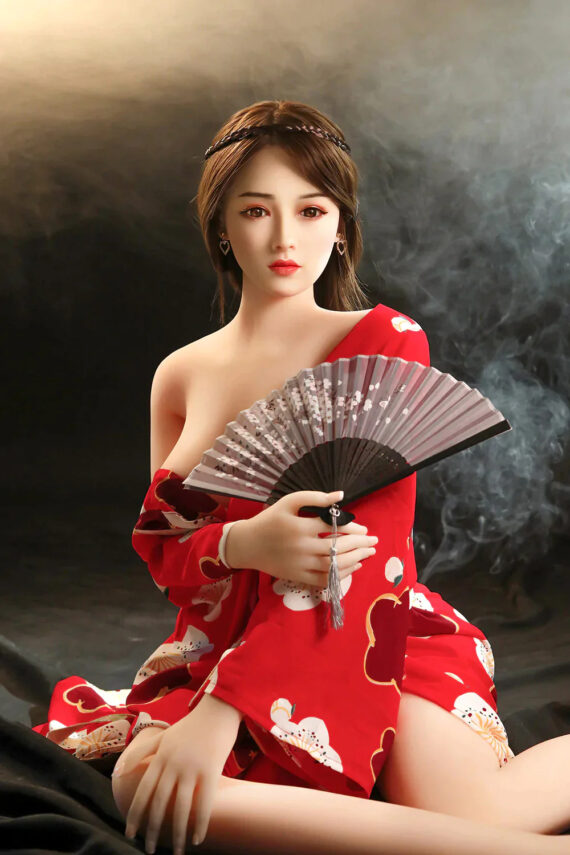 Haia - Japanese Sex Doll Silicone Head - 165cm/5ft5