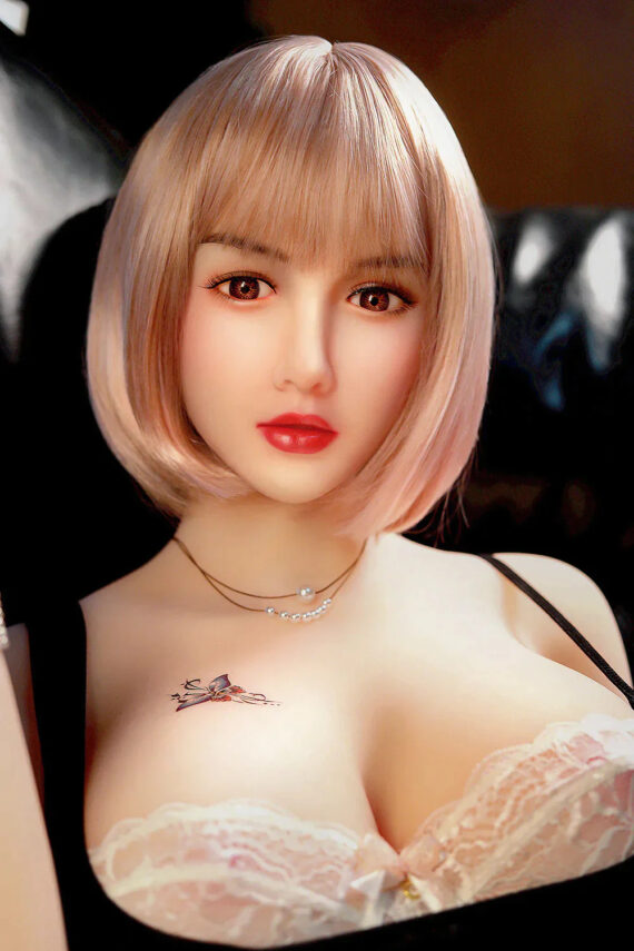 Merralina - Asian Korean Pink Short Hair Sex Doll - 165cm/5ft5