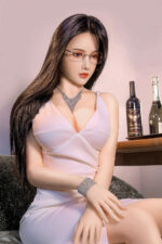 Nyoko - Realistic Lifelike Mature Sex Doll Silicone Head - 166cm/5ft5