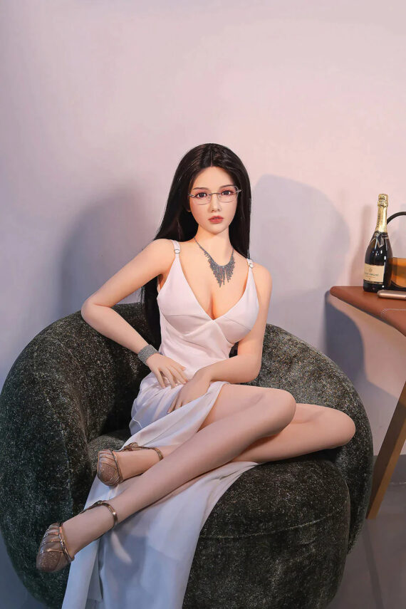 Nyoko - Realistic Lifelike Mature Sex Doll Silicone Head - 166cm/5ft5