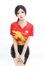 Xiaonuo - Small Tits Sex Doll Silicone Head - 158cm/5ft2