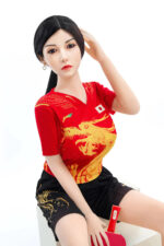 Xiaonuo - Small Tits Sex Doll Silicone Head - 158cm/5ft2