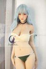 Katlin - Blue Hair Asian Big Boobs Sex Doll - 152cm/5ft - US Stock