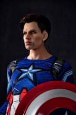 Steve Rogers - America Captain Sex Doll with Silicone Head - 160cm/5ft3