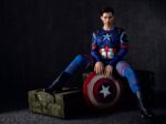 Steve Rogers - America Captain Sex Doll with Silicone Head - 160cm/5ft3