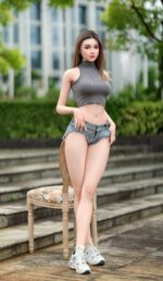 Dayami -   Gentle Girl  Full Silicone Sex Doll - 168cm/5ft6