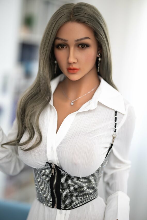 Arabella - Silicone & TPE Sex Doll with Silicone Head - 158cm/5ft2