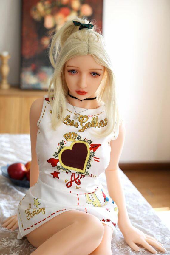 Kaliyah - White Hair Sex Doll - 140cm/4ft7 - US Stock