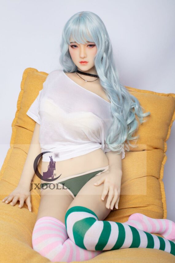 Katlin - Blue Hair Asian Big Boobs Sex Doll - 152cm/5ft