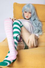 Katlin - Blue Hair Asian Big Boobs Sex Doll - 152cm/5ft - US Stock