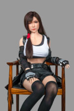 Tifa - Black Hair Anime Final Fantasy Sex Doll With Silicone Head - 160cm/5ft3