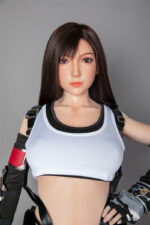 Tifa - Black Hair Anime Final Fantasy Sex Doll With Silicone Head - 160cm/5ft3